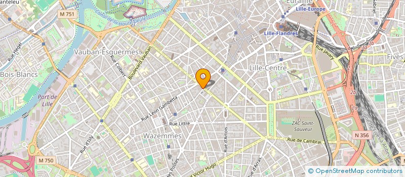 localisation de l'entreprise SARL BUSEINE à LILLE