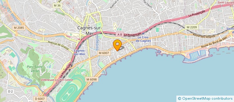 localisation de l'entreprise SARL BUTELLI à CAGNES-SUR-MER
