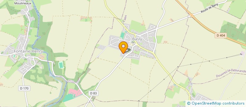 localisation de l'entreprise SARL BUTEMPS  BASLY