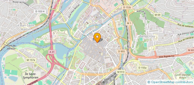 localisation de l'entreprise SARL BUTTNER à METZ