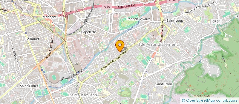 localisation de l'entreprise SARL BUY MARSEILLE AGENCES IMMOBILIERES à MARSEILLE