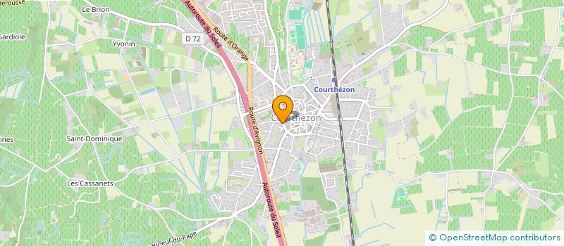 localisation de l'entreprise SARL BVS DISTRIBUTION  COURTHEZON