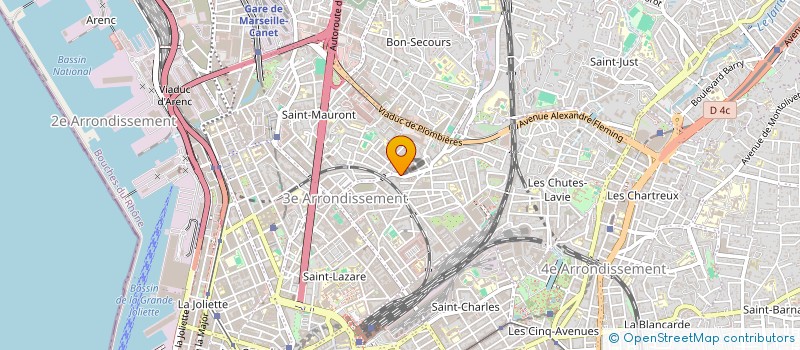 localisation de l'entreprise SARL BY PHONE CITY à MARSEILLE