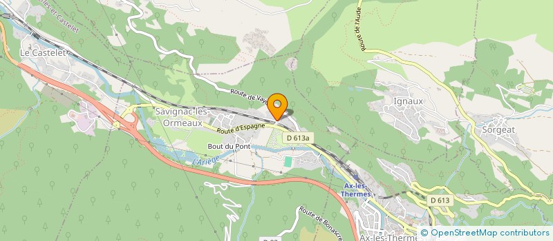 localisation de l'entreprise SARL BZH DU HAUT DES CIMES à SAVIGNAC-LES-ORMEAUX