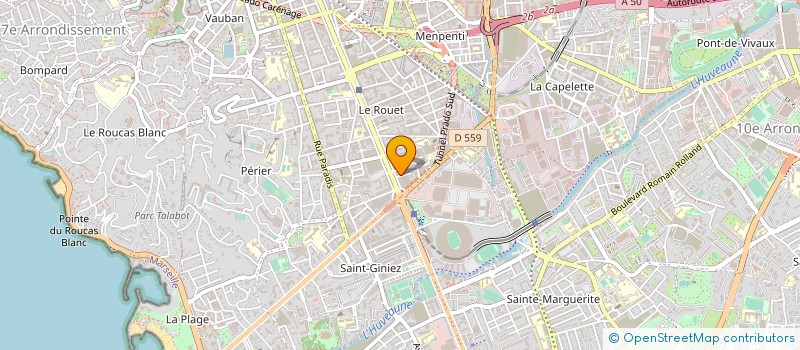 localisation de l'entreprise SARL C.A.F.C. à MARSEILLE
