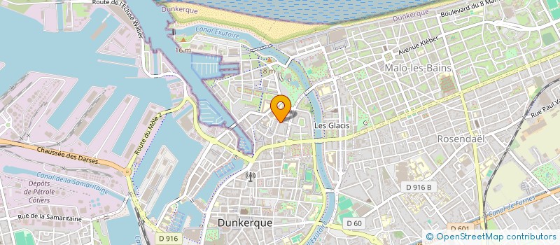 localisation de l'entreprise SARL C.A.L.M. à DUNKERQUE