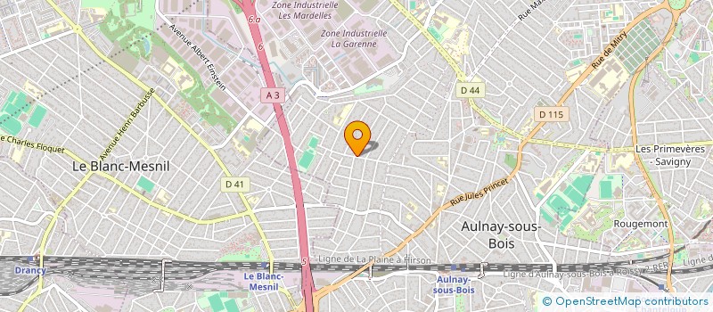 localisation de l'entreprise SARL C.A.M.P. à AULNAY-SOUS-BOIS