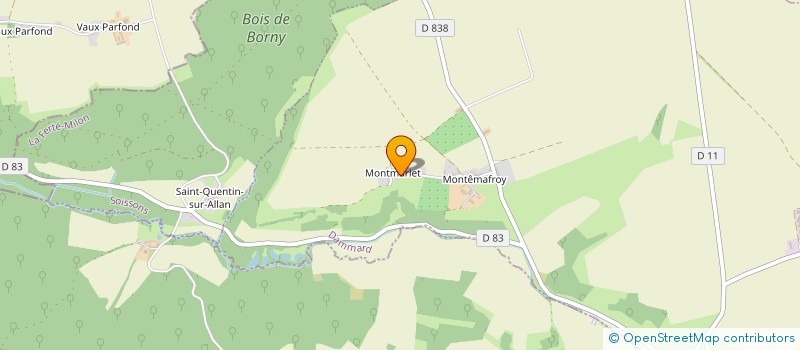 localisation de l'entreprise SARL C.A.R.E.S à DAMMARD