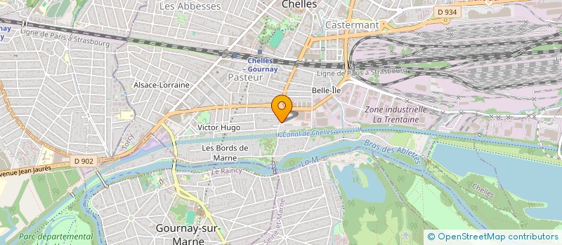 localisation de l'entreprise SARL C.A.S.V à CHELLES