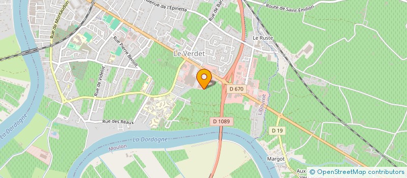 localisation de l'entreprise SARL C&C à LIBOURNE