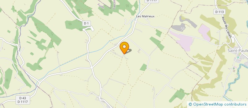 localisation de l'entreprise SARL C.C BAT  MONTMAUR