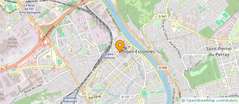 localisation de l'entreprise SARL C C R à CORBEIL-ESSONNES