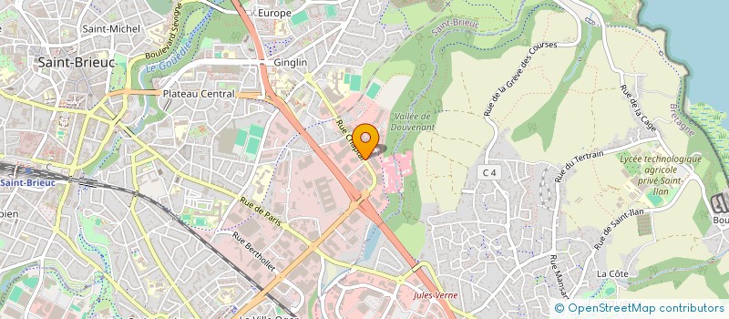 localisation de l'entreprise SARL C C S A B à SAINT-BRIEUC