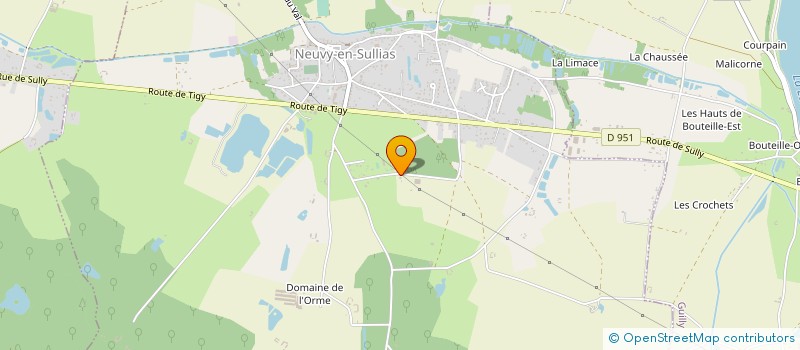 localisation de l'entreprise SARL C COMTUDY  NEUVY-EN-SULLIAS