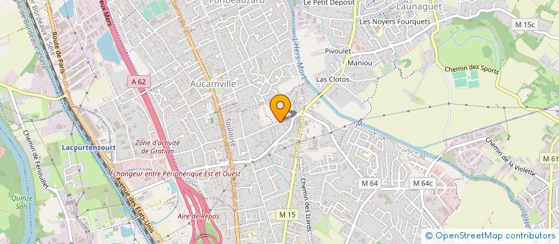 localisation de l'entreprise SARL C.D.M. à TOULOUSE