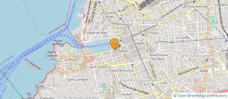 localisation de l'entreprise SARL C DIVIN à MARSEILLE
