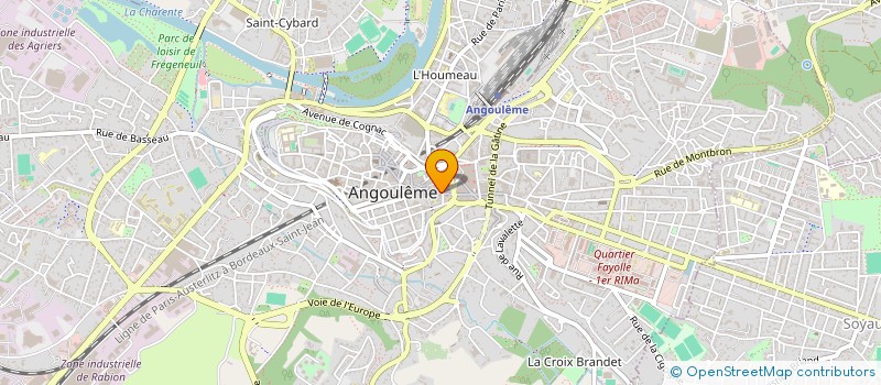 localisation de l'entreprise SARL C.E.A.-O.A.T.B. à ANGOULEME