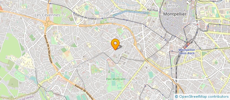 localisation de l'entreprise SARL C E P C à MONTPELLIER