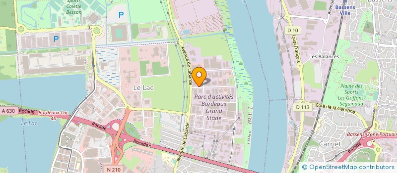 localisation de l'entreprise SARL C.G.I. MAROQUINERIE à BORDEAUX