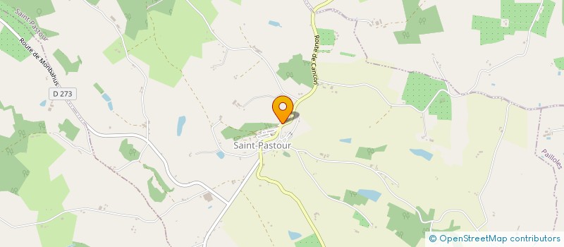 localisation de l'entreprise SARL C G M  CANCON