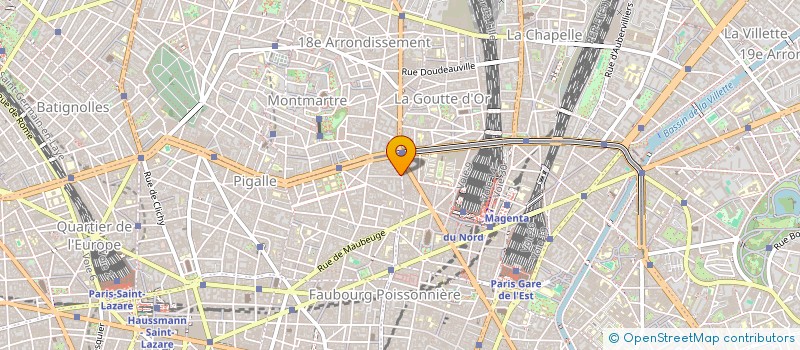 localisation de l'entreprise SARL C.I.A GESTION  PARIS