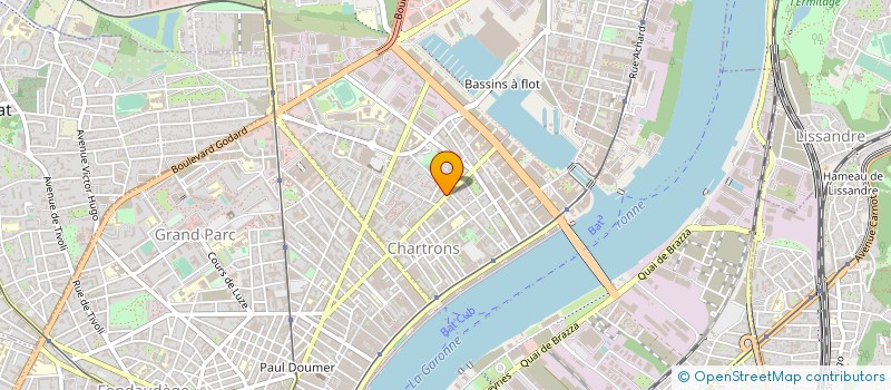 localisation de l'entreprise SARL C'INTER à BORDEAUX