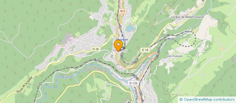 localisation de l'entreprise SARL C J B SOCIETE NOUVELLE à MORBIER