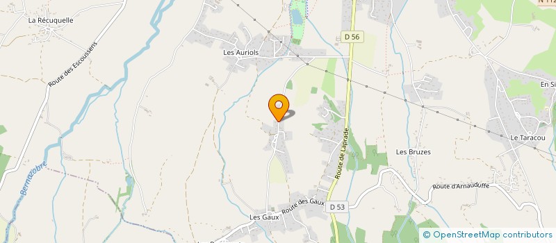 localisation de l'entreprise SARL C.J. BRENAC à LABRUGUIERE