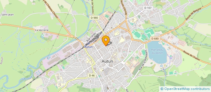 localisation de l'entreprise SARL C.J.F.DEVELOPPEMENT à AUTUN