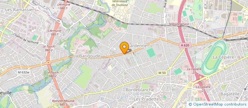localisation de l'entreprise SARL C & L à TOULOUSE