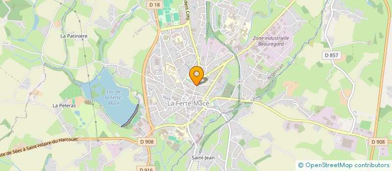 localisation de l'entreprise SARL C.L. à LA FERTE MACE