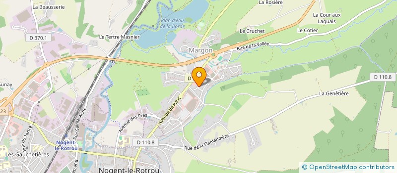 localisation de l'entreprise SARL C.L.M.  ARCISSES
