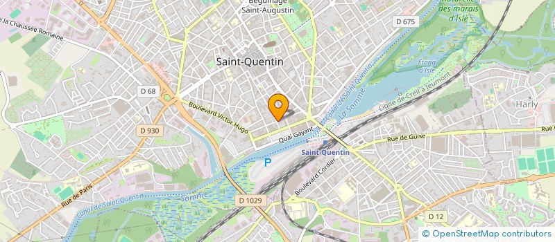 localisation de l'entreprise SARL C L M R à SAINT-QUENTIN