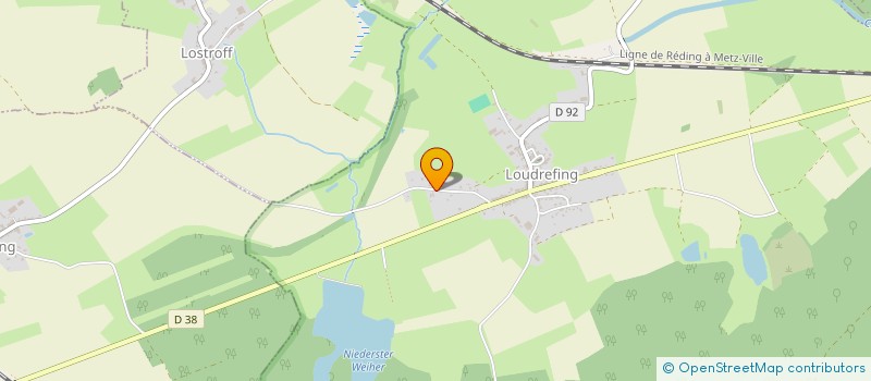 localisation de l'entreprise SARL C-LOUMA  LOUDREFING