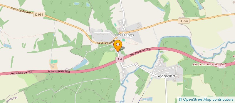 localisation de l'entreprise SARL C.M.A.C.  LES ETANGS