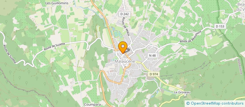 localisation de l'entreprise SARL C.M.C.S.A.M  MALAUCENE