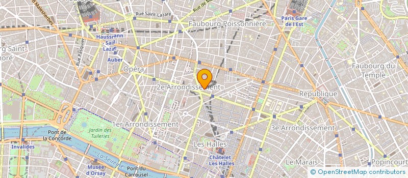 localisation de l'entreprise SARL C M D à PARIS