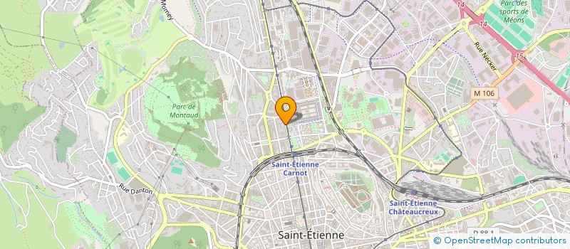 localisation de l'entreprise SARL C M T A  SAINT-ETIENNE