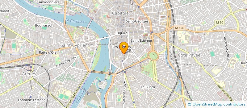localisation de l'entreprise SARL C&N ASSOCIES  TOULOUSE
