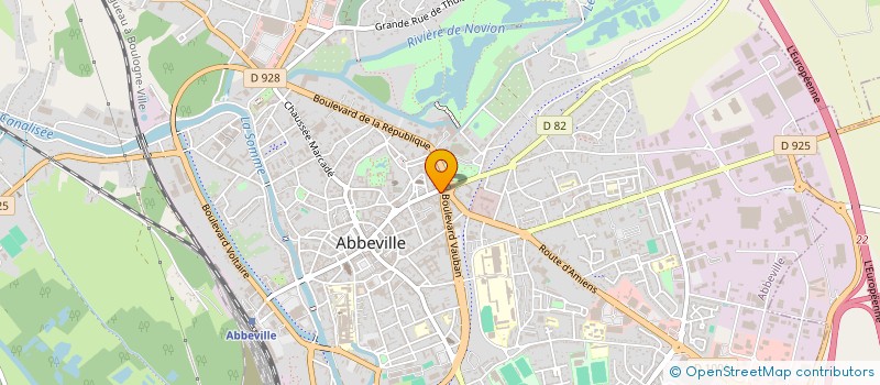 localisation de l'entreprise SARL C.N.L. à ABBEVILLE