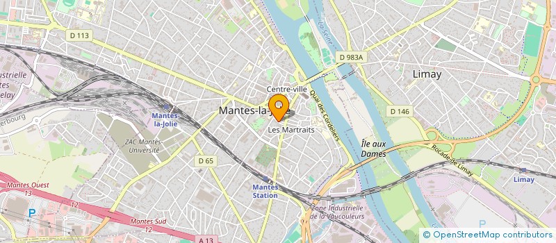 localisation de l'entreprise SARL C.P.S.P  MANTES-LA-JOLIE