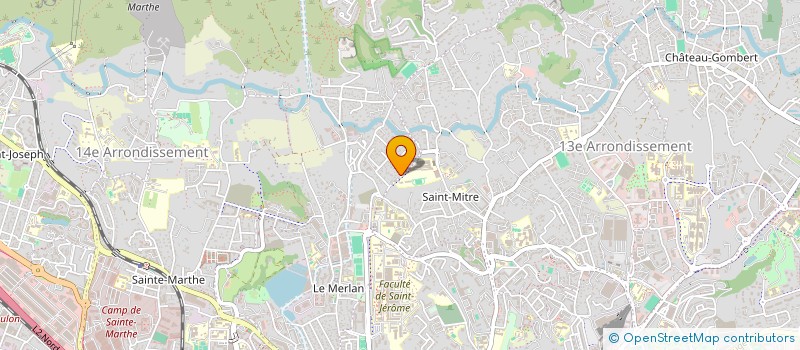 localisation de l'entreprise SARL C.R.A CARRELAGES REUNIS AGUENI à MARSEILLE