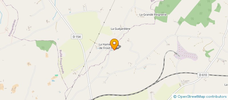 localisation de l'entreprise SARL C.S.B.  GENNES-LONGUEFUYE