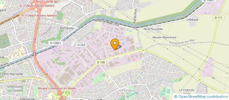 localisation de l'entreprise SARL C.S.C MORANDINI  PERIGNY