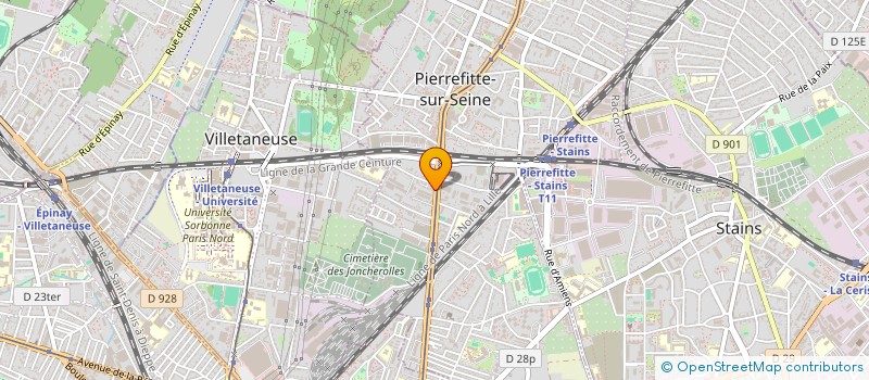 localisation de l'entreprise SARL C-TENDANCES à PIERREFITTE-SUR-SEINE