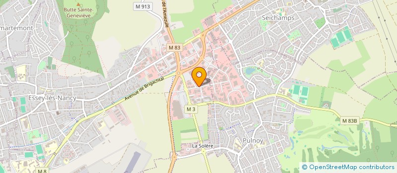 localisation de l'entreprise SARL C.V.  ESSEY-LES-NANCY