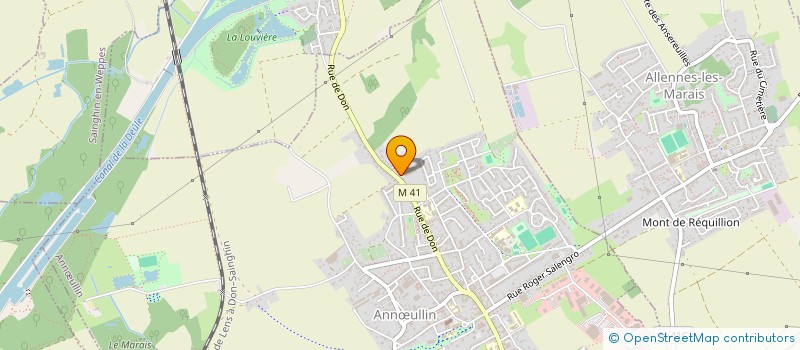 localisation de l'entreprise SARL C VAN INGHELANDT à ANNOEULLIN