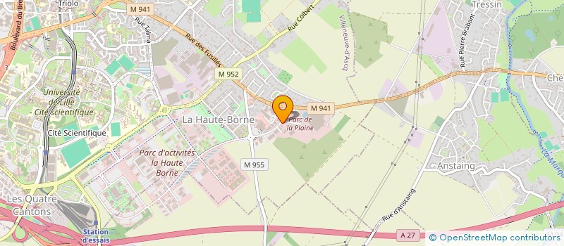 localisation de l'entreprise SARL C2A CONSEILS à VILLENEUVE-D'ASCQ