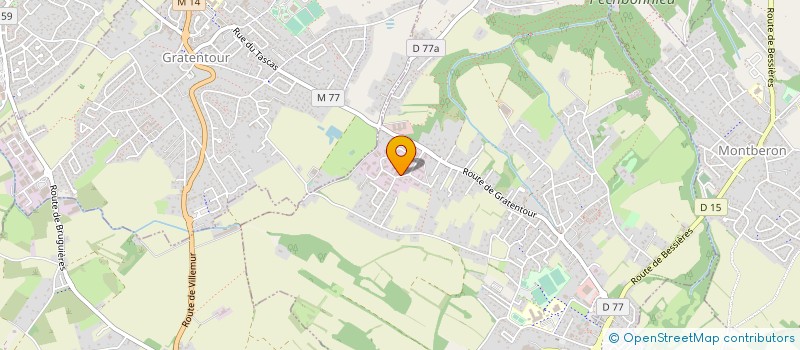 localisation de l'entreprise SARL C2BF FERMETURES  PECHBONNIEU