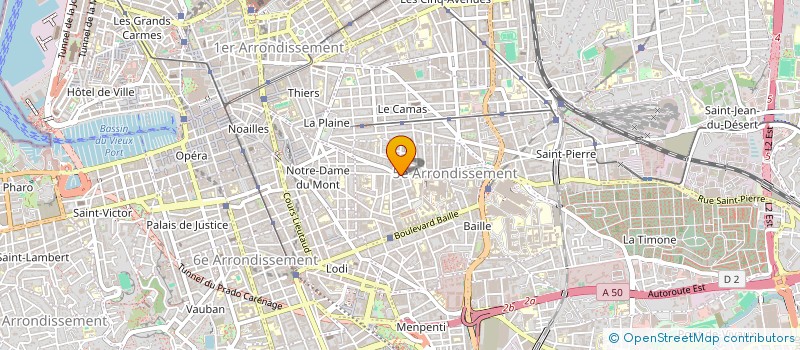 localisation de l'entreprise SARL C2S EXPORT à MARSEILLE